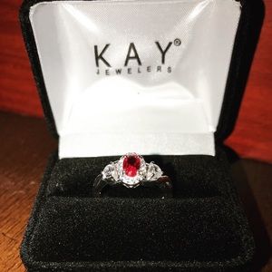 King Jewelers Ruby Ring